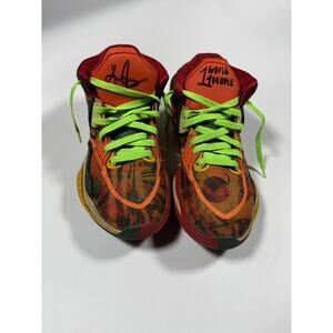 Nike Kyrie Infinity 1 World 1 People DD0334-800 Orange Kids Shoes Size 8